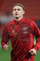 3. Liga; FC Ingolstadt 04 - SC Verl; vor dem Spiel Jasper Maljojoki (23, FCI)