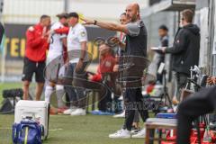 3. Liga; SV Sandhausen - FC Ingolstadt 04; an der Seitenlinie, Spielerbank Co-Trainer Maniyel Nergiz (FCI)