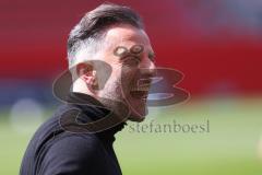 3. Liga - FC Ingolstadt 04 - FSV Zwickau - Cheftrainer Tomas Oral (FCI) lacht