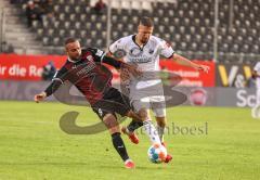 2.BL; SV Sandhausen - FC Ingolstadt 04 - Fatih Kaya (9, FCI) Bachmann Janik (26 SVS)