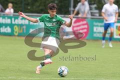 Testspiel - Bezirksliga - Saison 2025/26 - FC Gerolfing - SpVgg Joshofen Bergheim - Ahmet Altay grün Gerolfing  - XXXXX - Foto: Meyer Jürgen