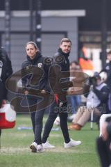 3. Liga; SC Verl - FC Ingolstadt 04; Cheftrainerin Sabrina Wittmann (FCI) Co-Trainer Fabian Reichler (FCI)