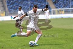 3. Liga; SV Waldhof Mannheim - FC Ingolstadt 04 - Pascal Testroet (37, FCI)