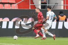 3. Liga; FC Ingolstadt 04 - TSG Hoffenheim II; Mattis Hoppe (2, FCI) Zeitler Deniz (38 TSG)