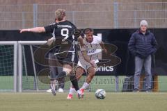 Bayernliga Nord - Saison 2024/25 - FC Ingolstadt 04 II - TSV Kornburg - Micah Ham (Nr.25 - FCI U21) - Sauer Jannis schwarz Kornbuch - Foto: Meyer Jürgen