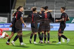 3. Liga; TSV Havelse - FC Ingolstadt 04; Tor Jubel Treffer Max Besuschkow (17, FCI) Fredrik Carlsen (8, FCI) Yann Sturm (7, FCI) Mads Borchers (9, FCI) Marcel Costly (22, FCI) Jonas Scholz (15, FCI)