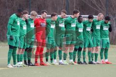 Freundschaftsspiel - Türk SV Ingolstadt - SV Manching - Saison 2023/23 - SV Manching vor dem Spiel - Foto: Meyer Jürgen