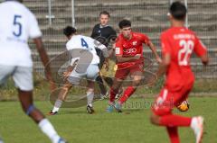 2023_10_21 - Saison 2023/24 - A-Junioren - FC Ingolstadt 04 - TSG 1899 Hoffenheim - Erdal Izzez weiss Hoffenheim - Draculic Ognjen rot FCI -  - XXXXX - Foto: Meyer Jürgen