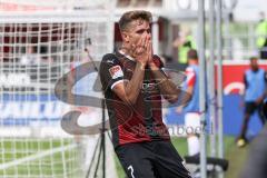 2.BL; FC Ingolstadt 04 - 1. FC Heidenheim; ärgertsich, Torchance verpasst Dennis Eckert Ayensa (7, FCI)