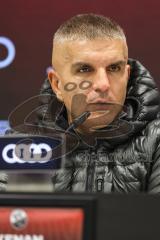 3. Liga; FC Ingolstadt 04 - SV Sandhausen; Interview Pressekonferenz Cheftrainer Kenan Kocak (SVS)