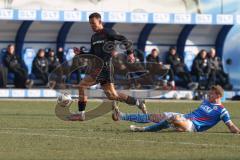 3. Liga - Saison 2025/26 - Hansa Rostock - FC Ingolstadt 04  - Der0:1Treffer durch Marcel Costly (Nr.22 - FCI) - jubel-  - XXXXX - Foto: Meyer Jürgen