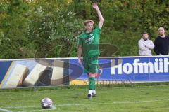 Bezirksliga - Saison 2023/24 - SV Manching - SK Srbija München - Rainer Meisinger (Nr.8 - SV Manching) beim Eckball - XXXXX - Foto: Meyer Jürgen