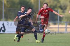 Kreisklasse - Saison 2025/26- TSV Etting - TSV Altmannstein-  - Christian Hallermeier rot Altmannstein  - Johannes Brosig schwarz Etting - Foto: Meyer Jürgen