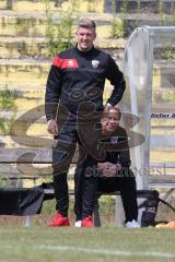 2. Bundesliga Frauen - Saison 2025/26 - FC Ingolstadt 04 Frauen - FCB München II - Cheftrainer Benjamin Stolte (FC Ingolstadt Frauen I) - XXXXX - Foto: Meyer Jürgen