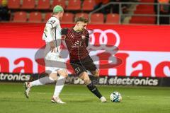 3. Liga; FC Ingolstadt 04 - Preußen Münster; Julian Kügel (31, FCI) Scherder Simon (15 PM)