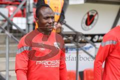 3. Liga; FC Viktoria Köln - FC Ingolstadt 04; Moussa Doumbouya (27, FCI) vor dem Spiel