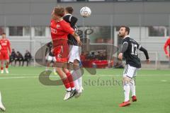 Bayernliga Nord - Saison 2023/24 - FC Ingolstadt 04 II - DJK Ammerthal - Moritz Wiezorrek (Nr.15 - FCI) - Kaiser Marco schwarz Ammerthal  - Foto: Meyer Jürgen