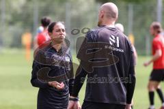 3. Liga; FC Ingolstadt 04 - Neue Trainerin, Wechsel, Trainerwechsel, Cheftrainerin Sabrina Wittmann (FCI) Torwart-Trainer Robert Wulnikowski (FCI)