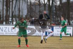 Bezirksliga - Saison 2024/25 - FC Gerolfing - FC Fatih Ingolstadt - Umut Yürükal (Nr.7 - FC Fatih) - Christian Träsch (Nr.3 - FC Gerolfing) - Foto: Meyer Jürgen