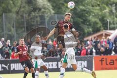 3. Liga; Testspiel; FC Ingolstadt 04 - Borussia Mönchengladbach;  Lukas Fröde (34, FCI) Cvancara Tomas (31 BMG)