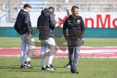 3. Liga; SV Meppen - FC Ingolstadt 04; vor dem Spiel Cheftrainer Michael Köllner (FCI)
