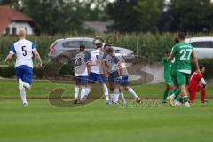 Bezirksliga - Saison 2023/2024 - TSV Gaimersheim - TSV Rohrbach  - Dr 0:1 Führungstreffer durch Johannes Forsthofer #7 weiss Rohrbach - jubel - Foto: Meyer Jürgen