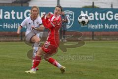 DFB -Pokal Frauen - Saison 2025/26 - FC Ingolstadt 04 Frauen - FC Bayern München - Dunst Barbara rot Bayern - Haberäcker Leonie (Nr.13 - FC Ingolstadt Frauen I) - XXXXX - Foto: Meyer Jürgen