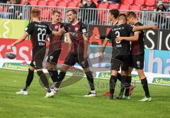 2.BL; SV Sandhausen - FC Ingolstadt 04 - Tor Jubel Filip Bilbija (35, FCI) 0:1, Dominik Franke (3 FCI) Nils Roeseler (13, FCI) #Merlin Röhl (34, FCI) Denis Linsmayer (23, FCI) Christian Gebauer (22, FCI) Michael Heinloth (17, FCI)