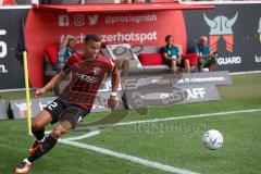 3. Fußball-Liga - Saison 2022/2023 - FC Ingolstadt 04 - SpVgg Bayreuth - Marcel Costly (Nr.22 - FCI) - Foto: Meyer Jürgen