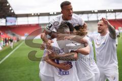 3. Liga; FC Ingolstadt 04 - SC Verl; Tor Jubel Treffer Tobias Bech (11, FCI) Marcel Costly (22, FCI) Felix Keidel (43, FCI) Patrick Schmidt (9, FCI)