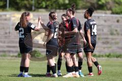 2. Bundesliga Frauen - Saison 2025/26 - FC Ingolstadt 04 Frauen - Borussia Mönchengladbach -  Der 1:0 Führungstreffer durch - Annika Kömm (Nr.25 - FC Ingolstadt Frauen I) - jubel  - XXXXX - Foto: Meyer Jürgen