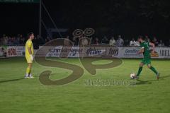 Kreisliga - Saison 2023/24 - Relegation zur BZL - FC Gerolfing - SV Aschau - Der 2:2 Ausgleichstreffer der ohne Gegenwehr stattfand durch Christian Träsch - jubel -  - Maximilian Hopf Torwart Aschau - Foto: Meyer Jürgen