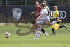 2. Bundesliga Frauen - Saison 2024/25 - FC Ingolstadt 04 Frauen - SCR Altach - Magdalena Schwarz (Nr.23 - FCI Frauen) - Metzler Lisa weiss Altach - Foto: Meyer Jürgen