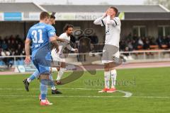 Toto Pokal; Halbfinale; FV Illertissen - FC Ingolstadt 04; Benjamin Kanuric (8, FCI) ärgert sich Torchance verpasst