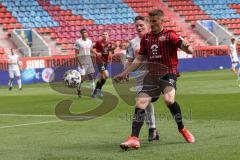 3. Liga - FC Bayern 2 - FC Ingolstadt 04 - Zweikampf Stefan Kutschke (30, FCI) Waidner Dennis (44 FCB)