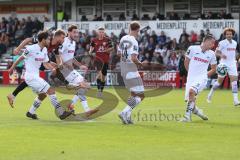 3.Liga - Saison 2023/2024 - SC Verl - FC Ingolstadt 04 - David Kopacz (Nr.29 - FCI) -Yannick Deichmann (Nr.20 - FCI) -   - Foto: Meyer Jürgen
