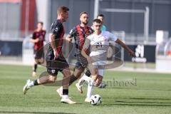 Testspiel ; 3. Liga; FC Ingolstadt 04 - VfR Mannheim; Sebastian Grönning (11, FCI) David Kopacz (29, FCI)