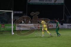 Kreisliga - Saison 2023/24 - Relegation zur BZL - FC Gerolfing - SV Aschau - Der 2:2 Ausgleichstreffer der ohne Gegenwehr stattfand durch Christian Träsch - jubel -  - Maximilian Hopf Torwart Aschau - Foto: Meyer Jürgen