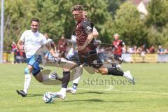 Testspiel; 3. Liga; TSV Berching - FC Ingolstadt 04; Schuss auf das Tor Julian Kügel (31, FCI)