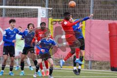 A - Junioren Bundesliga Süd/Südwest -  Saison 2021/2022 - FC Ingolstadt 04 - 1. FC Saarbrücken - Madougou Ibrahim (#9 FCI) - Foto: Meyer Jürgen