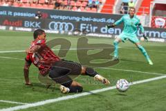3.Liga - Saison 2022/2023 - FC Ingolstadt 04 -  1. FC Saarbrücken - Justin Butler (Nr.31 - FCI) - Foto: Meyer Jürgen