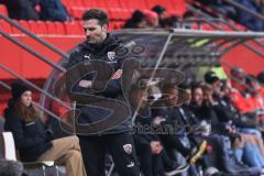 3. Liga; FC Ingolstadt 04 - TSV 1860 München; Cheftrainer Guerino Capretti (FCI) enttäuscht