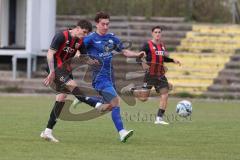 Bayernliga Nord - Saison 2024/25 - FC Ingolstadt 04 II - Würzburger FV 04 - Luka Klanac (Nr.9 - FCI U21) - XXXXX - Foto: Meyer Jürgen