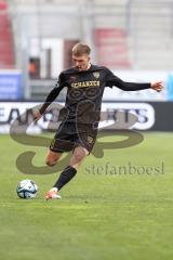 3. Liga; FC Ingolstadt 04 - MSV Duisburg; Benjamin Kanuric (8, FCI) Freistoß