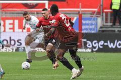3. Liga; FC Ingolstadt 04 - 
VfB Oldenburg; Felix Keidel (43, FCI) Moussa Doumbouya (27, FCI)