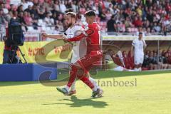 Toto-Pokal Finale; Würzburger Kickers - FC Ingolstadt 04; Zweikampf Kampf um den Ball David Kopacz (29, FCI) Franjic Ivan-Leon (17 WK)