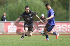 Kreisklasse - Saison 2025/26- TSV Ingolstadt Nord - MTV Ingolstadt - Erick Pereira De Arouja lila MTV - Bujar Eljezi schwarz Ing Nord - Foto: Meyer Jürgen