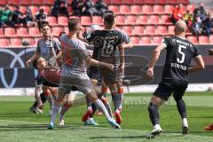 2.BL; FC Ingolstadt 04 - SC Paderborn 07; Fallrückzieher Tor Chance Patrick Schmidt (32, FCI) Srbeny Dennis (18 SCP) Visar Musliu (16, FCI) Nico Antonitsch (5, FCI)