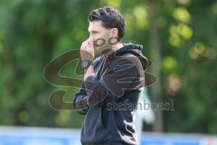 Landesliga - Saison 2025/26 - SV Manching - FC Sonthofen - Cheftrainer Cüneyt Köz (SV Manching) - XXXXX - Foto: Meyer Jürgen