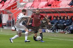 3. Liga - Fußball - FC Ingolstadt 04 - SV Meppen - Markus Ballmert (15 Meppen) Peter Kurzweg (16, FCI)